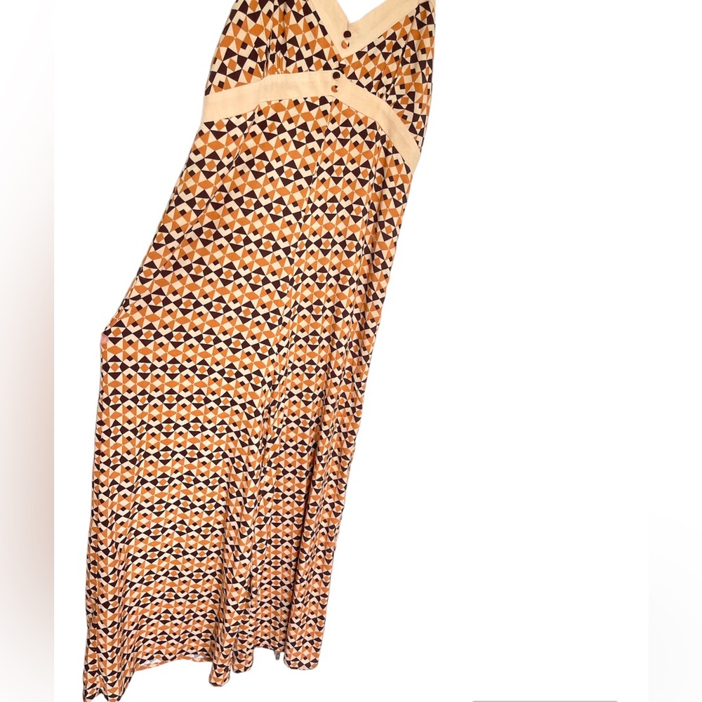 Coco + Jaimeson Retro Geo Print Spaghetti Strap W… - image 6